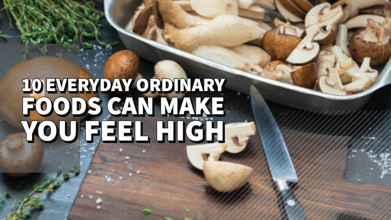 10 Everyday Ordinary Foods Can Make You Feel High